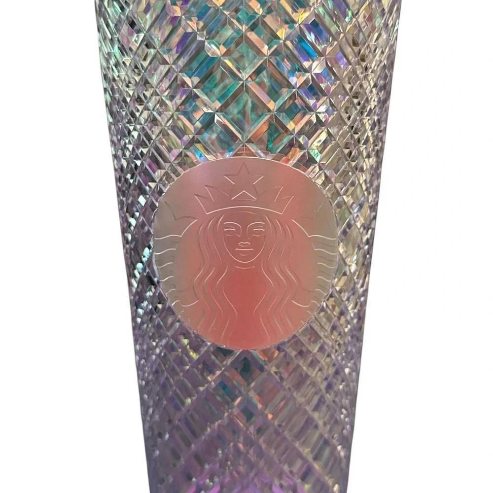 Starbucks Holiday ‘22 Limited Iridescent Unicorn Jeweled Tumbler 24 oz Venti Cup